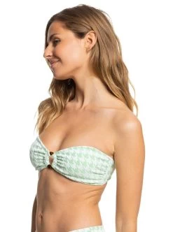 Roxy Bandeau-bikinitop Check It 22 Roxy Bandeau-bikinitop Check It -Beste Bikini Winkel roxy bandeau bikinitop check it groen 4