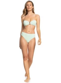Roxy Bandeau-bikinitop Check It 23 Roxy Bandeau-bikinitop Check It -Beste Bikini Winkel roxy bandeau bikinitop check it groen 5
