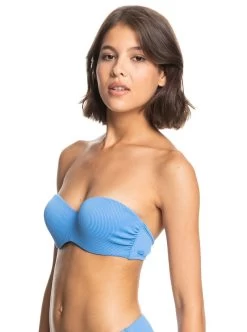 Roxy Bandeau-bikinitop Roxy Love The Beach Vibe 23 Roxy Bandeau-bikinitop Roxy Love The Beach Vibe -Beste Bikini Winkel roxy bandeau bikinitop roxy love the beach vibe blauw 4