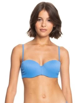 Roxy Bandeau-bikinitop Roxy Love The Beach Vibe 24 Roxy Bandeau-bikinitop Roxy Love The Beach Vibe -Beste Bikini Winkel roxy bandeau bikinitop roxy love the beach vibe blauw 5