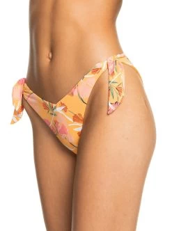 Roxy Bikinibroekje Printed Beach Classics -Beste Bikini Winkel roxy bikinibroekje printed beach classics oranje 3