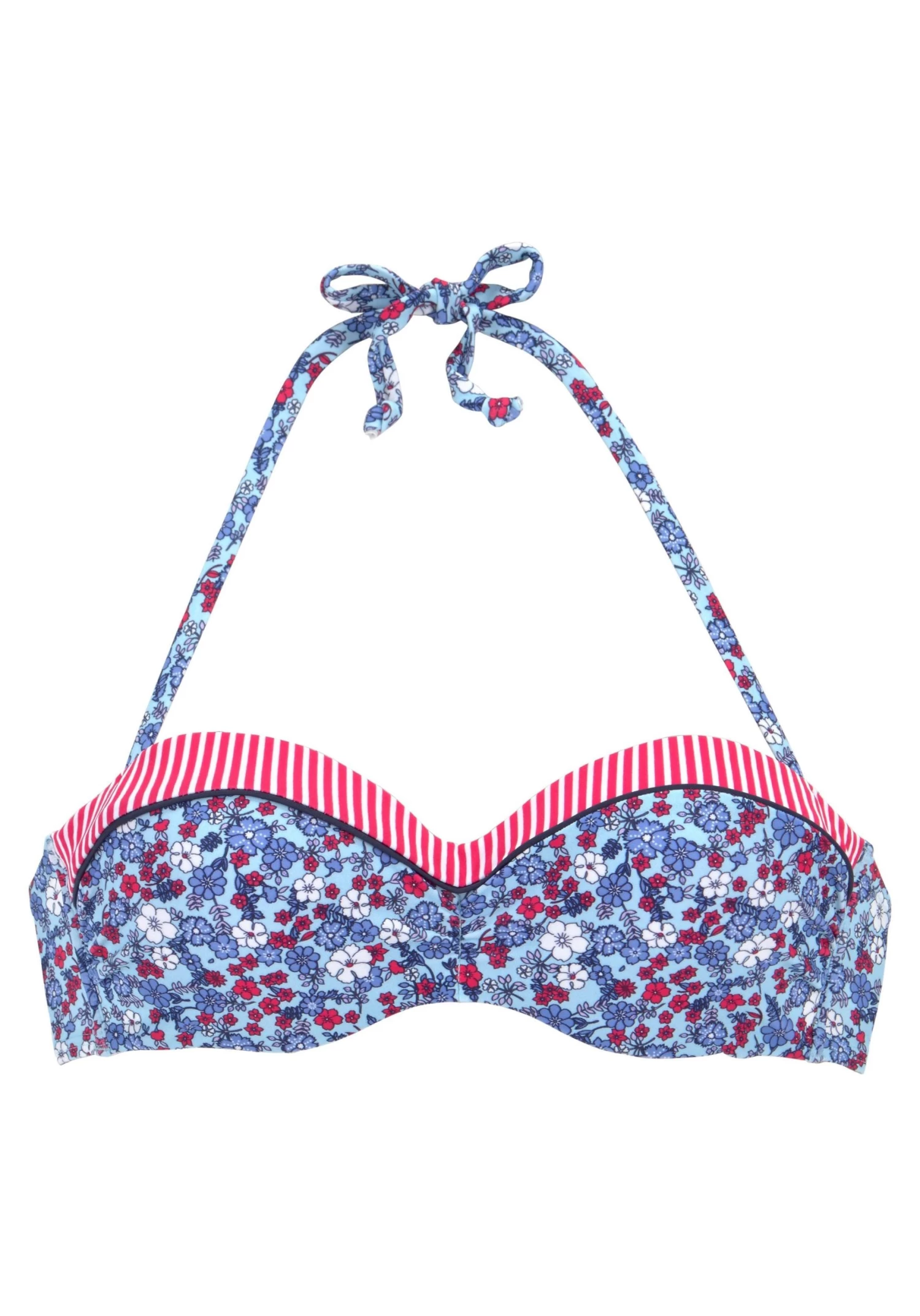 S.Oliver RED LABEL Beachwear Bandeau-bikinitop Jill Met Patroonmix 4 S.Oliver RED LABEL Beachwear Bandeau-bikinitop Jill Met Patroonmix - Afbeelding 2