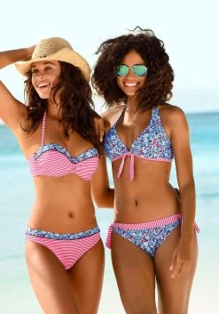 S.Oliver RED LABEL Beachwear Bandeau-bikinitop Jill Met Patroonmix 24 S.Oliver RED LABEL Beachwear Bandeau-bikinitop Jill Met Patroonmix -Beste Bikini Winkel soliver red label beachwear bandeau bikinitop jill met patroonmix blauw 6