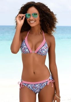 Vivance Bikinibroekje Leilani Met Aangerimpelde Inzetten -Beste Bikini Winkel soliver red label beachwear bikinibroekje jill met bindstrikjes opzij blauw