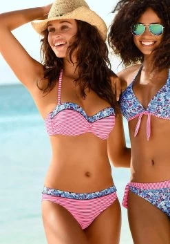 Bench. Bikinibroekje Maui Met Een Bloemmotief -Beste Bikini Winkel soliver red label beachwear bikinibroekje jill met patroonmix rood 2