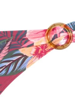 S.Oliver RED LABEL Beachwear Bikinibroekje MARIKA Met Sierringen Opzij -Beste Bikini Winkel soliver red label beachwear bikinibroekje marika met sierringen opzij rood 2