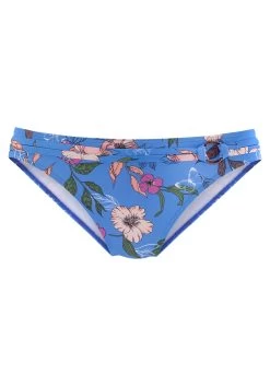 S.Oliver RED LABEL Beachwear Bikinibroekje Maya Met Sierriem -Beste Bikini Winkel soliver red label beachwear bikinibroekje maya met sierriem blauw 1