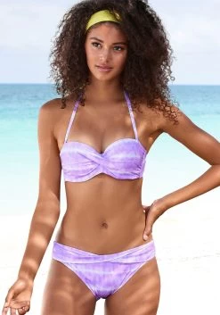 S.Oliver RED LABEL Beachwear Bikinibroekje Met Omslagband In V-model