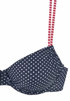 S.Oliver RED LABEL Beachwear Bikinitop Met Beugels Avni Met Aangerimpelde Cups 22 S.Oliver RED LABEL Beachwear Bikinitop Met Beugels Avni Met Aangerimpelde Cups -Beste Bikini Winkel soliver red label beachwear bikinitop met beugels avni met aangerimpelde cups blauw 5