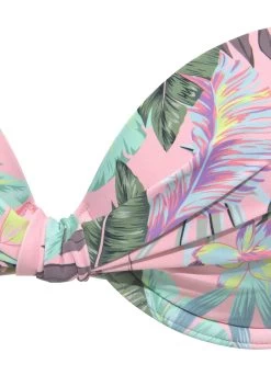 S.Oliver RED LABEL Beachwear Bikinitop Met Beugels AZALEA In Tropische Print -Beste Bikini Winkel soliver red label beachwear bikinitop met beugels azalea in tropische print roze 5