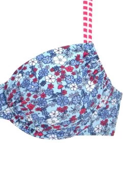 S.Oliver RED LABEL Beachwear Bikinitop Met Beugels Jill Met Patroonmix -Beste Bikini Winkel soliver red label beachwear bikinitop met beugels jill met patroonmix blauw 2