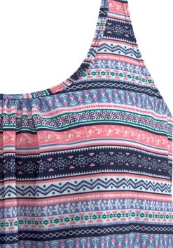 S.Oliver RED LABEL Beachwear Oversized Tankini Met Mooi Randdessin 21 S.Oliver RED LABEL Beachwear Oversized Tankini Met Mooi Randdessin -Beste Bikini Winkel soliver red label beachwear oversized tankini met mooi randdessin blauw 3