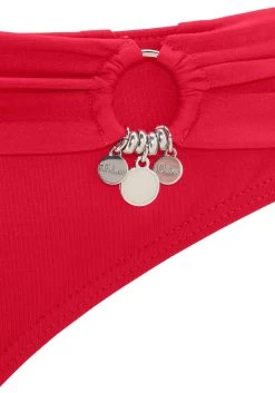 S.Oliver RED LABEL Beachwear Push-upbikini Met Sierring Aan De Broek -Beste Bikini Winkel soliver red label beachwear push upbikini met sierring aan de broek rood 6