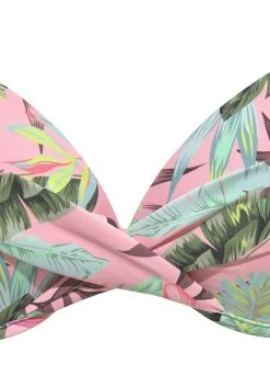 S.Oliver RED LABEL Beachwear Push-upbikinitop AZALEA Met Tropische Print -Beste Bikini Winkel soliver red label beachwear push upbikinitop azalea met tropische print roze 4