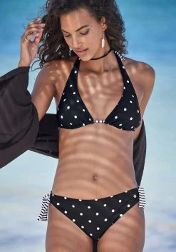 S.Oliver RED LABEL Beachwear Triangel-bikinitop AUDREY In Mix Van Stippen En Strepen