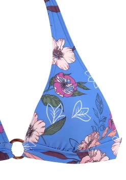 S.Oliver RED LABEL Beachwear Triangel-bikinitop Maya Met Ring Van Hoorn-look 21 S.Oliver RED LABEL Beachwear Triangel-bikinitop Maya Met Ring Van Hoorn-look -Beste Bikini Winkel soliver red label beachwear triangel bikinitop maya met ring van hoorn look blauw 4