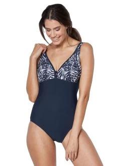 Venice Beach Beugelbikini Met Uitneembare Softcups 29 Venice Beach Beugelbikini Met Uitneembare Softcups -Beste Bikini Winkel sunmarin badpak blauw 6