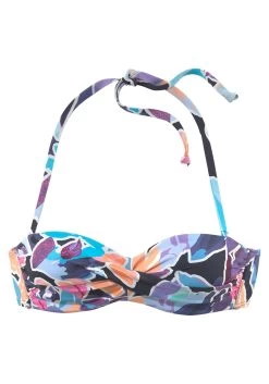 Sunseeker Beugelbikinitop In Bandeaumodel Tahiti Met Gedraaide Cups -Beste Bikini Winkel sunseeker beugelbikinitop in bandeaumodel tahiti met gedraaide cups blauw 2