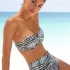 Sunseeker Highwaist-bikinibroekje AMARI Met Zomerse Animal-print