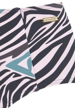 Sunseeker Highwaist-bikinibroekje AMARI Met Zomerse Animal-print -Beste Bikini Winkel sunseeker highwaist bikinibroekje amari met zomerse animal print multicolor 3
