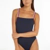 Tommy Hilfiger Swimwear Badpak TH STRAIGHT NECK ONE PIECE -Beste Bikini Winkel tommy hilfiger swimwear badpak th straight neck one piece