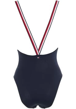 Tommy Hilfiger Swimwear Badpak TH STRAIGHT NECK ONE PIECE -Beste Bikini Winkel tommy hilfiger swimwear badpak th straight neck one piece 4