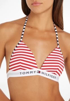 Tommy Hilfiger Swimwear Triangel-bikinitop TH TRIANGLE FIXED FOAM PRINT -Beste Bikini Winkel tommy hilfiger swimwear triangel bikinitop th triangle fixed foam print 4