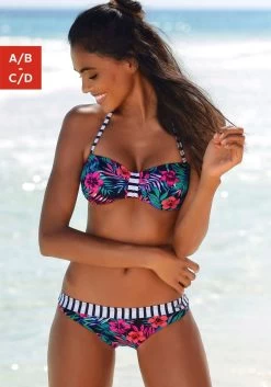 Roxy Triangel-bikinitop SD BEACH CLASSICS ELONG TRI -Beste Bikini Winkel venice beach bandeau bikinitop summer met contrastkleurige lus blauw 6