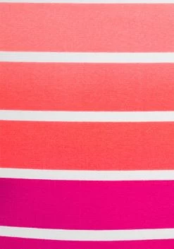 Venice Beach Beugelbikini In Bandeaumodel In Een Trendy Streep-look -Beste Bikini Winkel venice beach beugelbikini in bandeaumodel in een trendy streep look roze 6