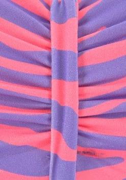 Venice Beach Beugelbikinitop In Bandeaumodel Fjella In Tweekleurige Animal-look -Beste Bikini Winkel venice beach beugelbikinitop in bandeaumodel fjella in tweekleurige animal look paars 2