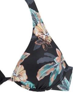 Venice Beach Bikinitop Met Beugels Lori Met Een Moderne Print -Beste Bikini Winkel venice beach bikinitop met beugels lori met een moderne print zwart 2