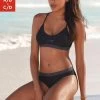 Venice Beach Bustierbikini Met In Kleur Afgestemde Details -Beste Bikini Winkel venice beach bustierbikini met in kleur afgestemde details grijs