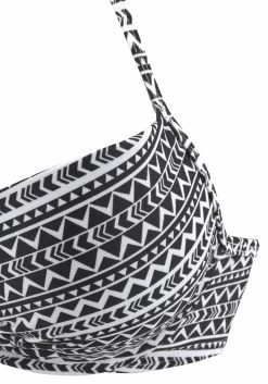 Venice Beach Push-upbikinitop Ethno Met Gewatteerde Cups -Beste Bikini Winkel venice beach push upbikinitop ethno met gewatteerde cups zwart 3