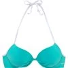 Venice Beach Push-upbikinitop L.A. Met Contrast-piping -Beste Bikini Winkel venice beach push upbikinitop la met contrast piping groen 1