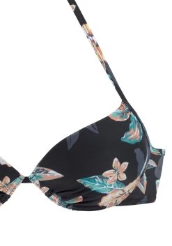 Venice Beach Push-upbikinitop Lori Met Een Moderne Print -Beste Bikini Winkel venice beach push upbikinitop lori met een moderne print zwart 9