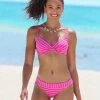 Vivance Beugelbikini In Streepdesign -Beste Bikini Winkel vivance beugelbikini in streepdesign roze 2