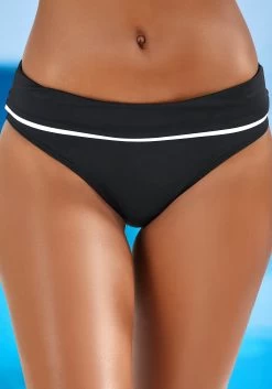 Sunseeker Bikinibroekje Skye In Klassiek Model -Beste Bikini Winkel vivance bikinibroekje lorena met contrastkleurige piping bij de omslag zwart 4