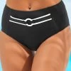 Vivance Highwaist-bikinibroekje Lorena Met Contrastkleurige Paspels -Beste Bikini Winkel vivance highwaist bikinibroekje lorena met contrastkleurige paspels zwart 1
